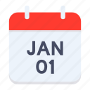 calendar, day, january, month, new year, eve