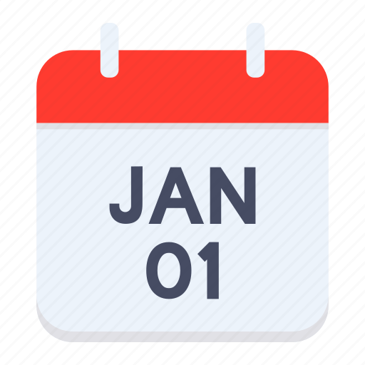 Calendar, day, january, month, new year, eve icon - Download on Iconfinder