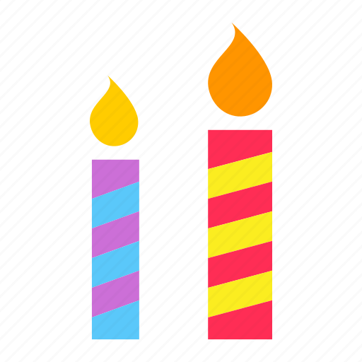 Birthday, bright, candle, christmas, light, new year, shine icon - Download on Iconfinder