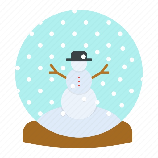 Ball, christmas, crystal, gift, new year, snow, snowman icon - Download on Iconfinder