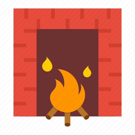 Christmas, fireplace, warm, winter, xmas, new year, hygge icon - Download on Iconfinder
