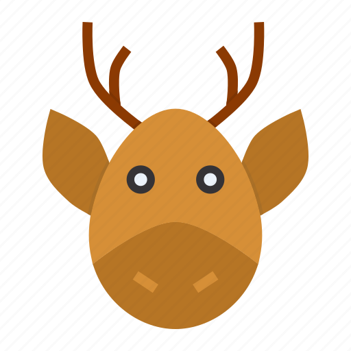 Christmas, rudolph, xmas, rein deer, santa claus, new year, winter icon - Download on Iconfinder
