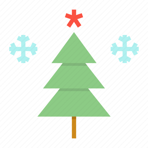 Chritsmas, xmas, tree, star, new year, snow, hygge icon - Download on Iconfinder