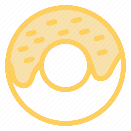Circle, coucou, donut, food, outline icon - Download on Iconfinder