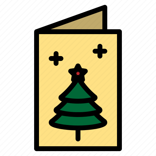 Card, christmas, greeting, merry, xmas icon - Download on Iconfinder