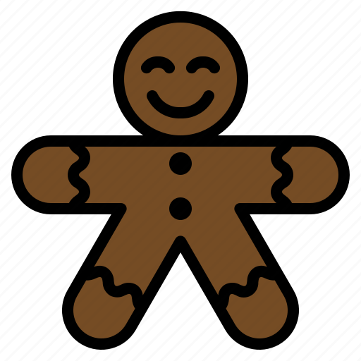 Christmas, cookie, gingerbread, gingerbreadman, man icon - Download on Iconfinder