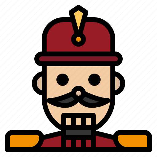 Christmas, decoration, nutcracker, soldier, toy icon - Download on Iconfinder
