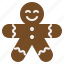 christmas, cookie, gingerbread, gingerbreadman, man 