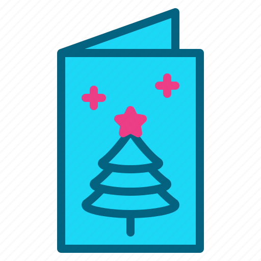 Card, christmas, greeting, merry, xmas icon - Download on Iconfinder