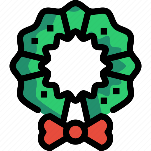 Christmas, decoration, ornaments, wreath icon - Download on Iconfinder