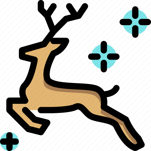 Deer, christmas, reindeer icon - Download on Iconfinder
