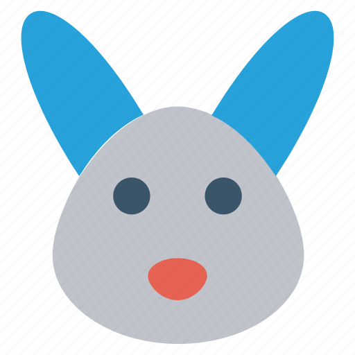 Animal, bunny face, christmas, hare, rabbit face icon - Download on Iconfinder