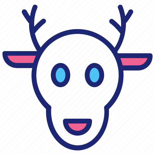 Christmas, merry, reindeer, winter, xmas icon - Download on Iconfinder