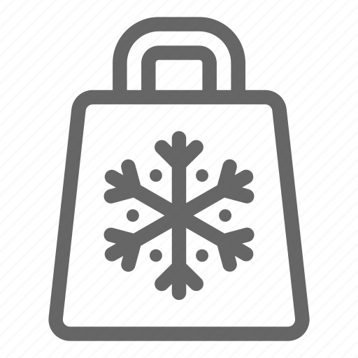 Bag, christmas, gift, present, shopping, winter, xmas icon - Download on Iconfinder