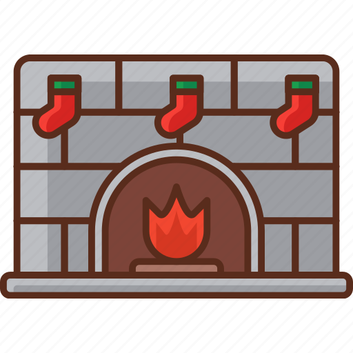 Comfort, fire, fireplace icon - Download on Iconfinder