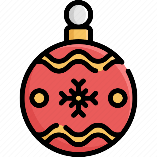 Ball, christmas, decoration, holiday, snow, winter, xmas icon - Download on Iconfinder