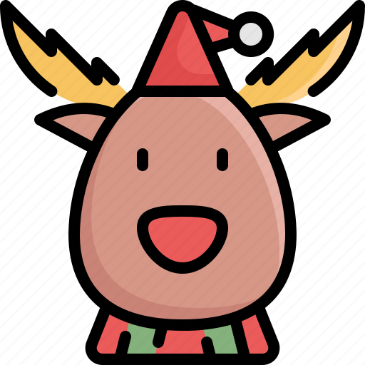 Christmas, deer, holiday, reindeer, vacation, winter, xmas icon - Download on Iconfinder