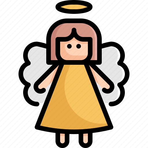 Angel, celebration, christmas, holiday, vacation, winter, xmas icon - Download on Iconfinder