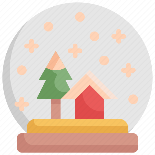 Ball, christmas, globe, holiday, snow, winter, xmas icon - Download on Iconfinder