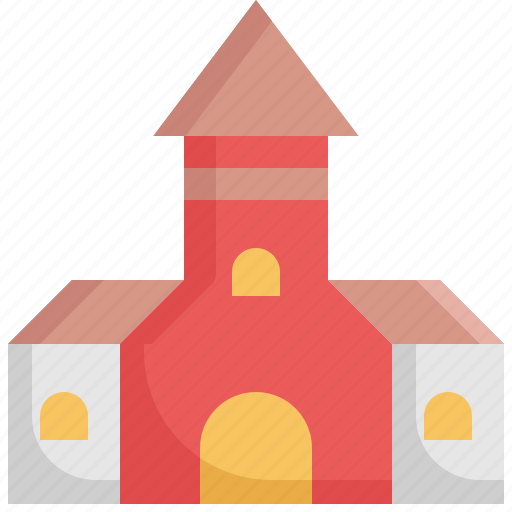 Architecture, building, church, estate, home, house, religion icon - Download on Iconfinder