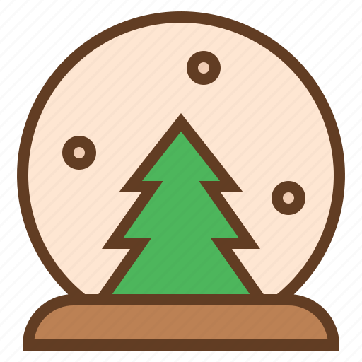 Ball, fir, snow, tree icon - Download on Iconfinder