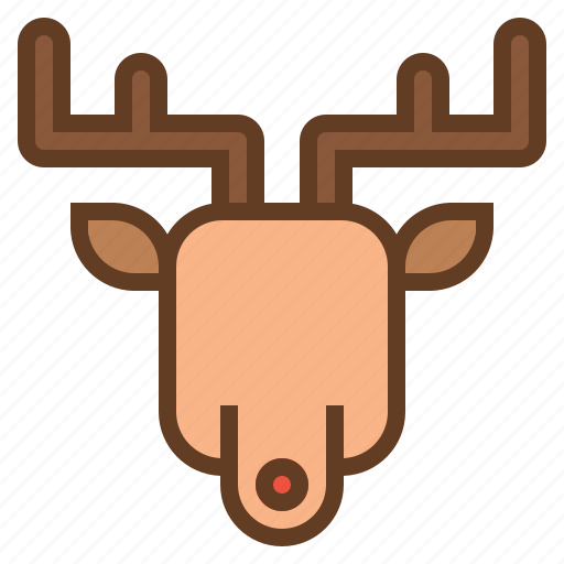 Animal, cute, deer, pet, reindeer icon - Download on Iconfinder
