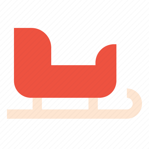 Christmas, sled, sleigh icon - Download on Iconfinder