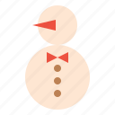 christmas, snowman, winter