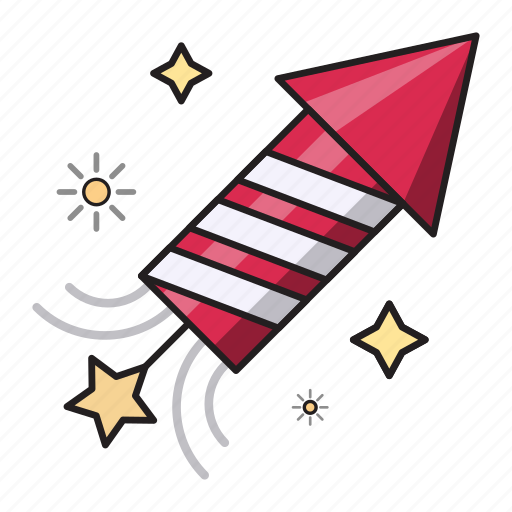 Celebration, christmas, fireworks, party, rocket icon - Download on Iconfinder