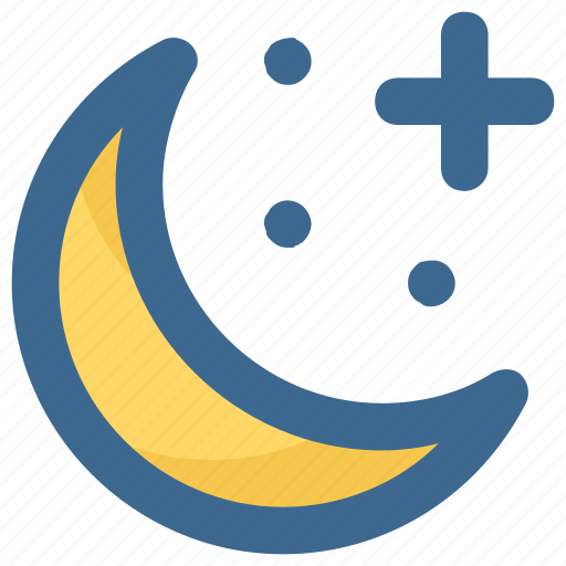 Christmas, crescent, decoration, moon, stars icon - Download on Iconfinder