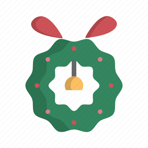 Christmas, decoration, ornament, wreath, xmas icon - Download on Iconfinder