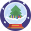 christmas, christmas tree, decoration, ornament, snow, snow globe 