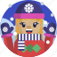 christmas, girl, gloves, happy, hat, smiling, snowflake 