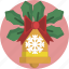 bell, bow, christmas, decoration, golden, ribbon, snowflake 