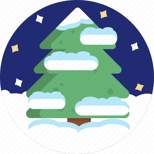Celebration, christmas, cold, snow, snowflake, tree, winter icon - Download on Iconfinder