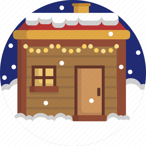 Christmas, cold, decoration, home, house, snow, winter icon - Download on Iconfinder