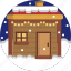 christmas, cold, decoration, home, house, snow, winter 