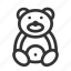 bear, toy 