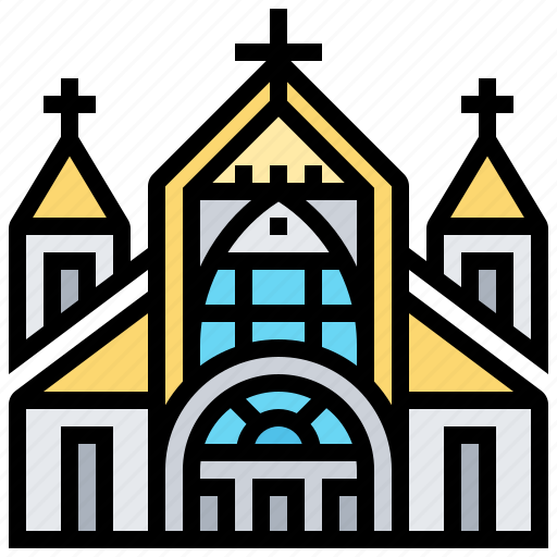 Architecture, cathedral, christianity, church, religion icon - Download on Iconfinder