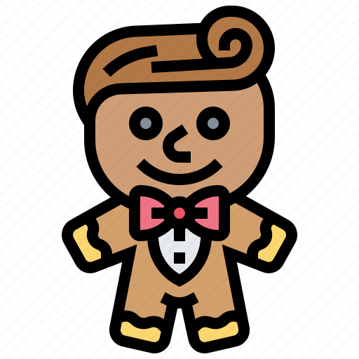 Cookies, cute, dessert, gingerbread, man icon - Download on Iconfinder