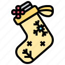 hanging, present, santa, sock, surprise