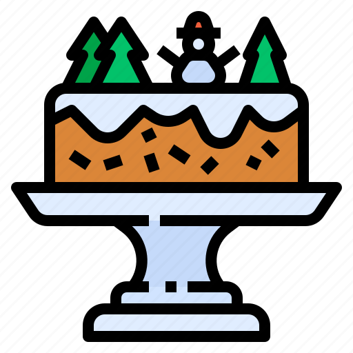 Bakery, cake, christmas, dessert, sweet icon - Download on Iconfinder