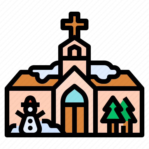 Building, celebration, christmas, winter, church icon - Download on Iconfinder