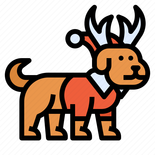 Animal, celebration, christmas, dog, pet icon - Download on Iconfinder
