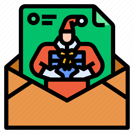 Christmas, claus, email, offer, santa icon - Download on Iconfinder