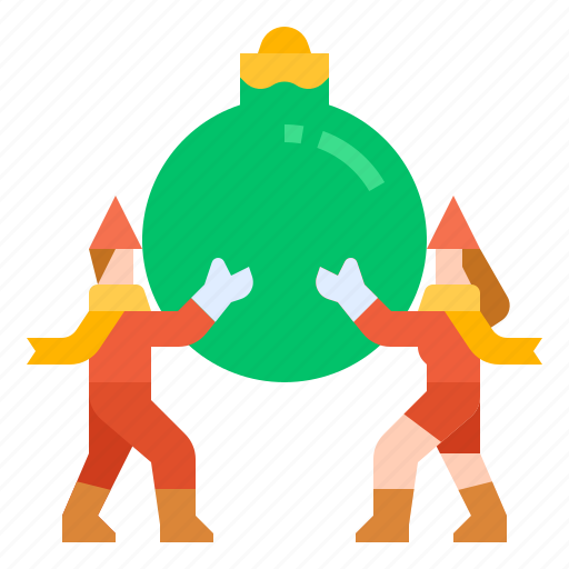 Ball, character, christmas, man, woman icon - Download on Iconfinder