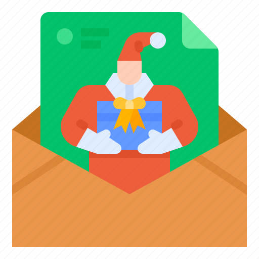 Christmas, claus, email, offer, santa icon - Download on Iconfinder