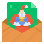 christmas, claus, email, offer, santa 
