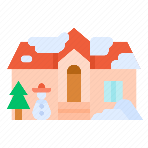 Celebration, christmas, home, house, snowman icon - Download on Iconfinder