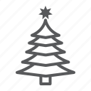 christmas, xmas, year, star, fir, tree, new